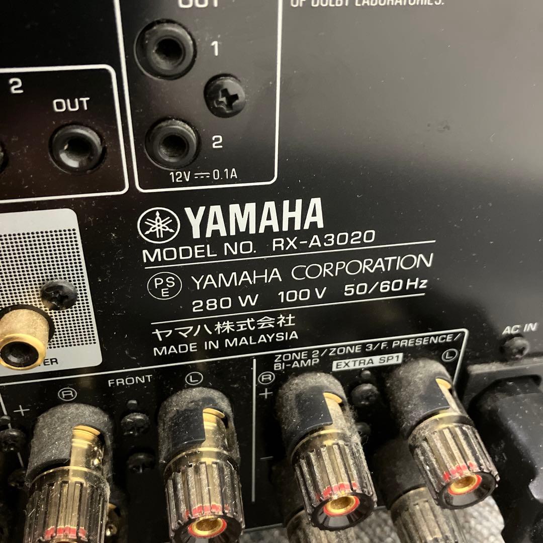 YAMAHA ヤマハ　AVアンプ AVレシーバー RX-A3020 ブラック