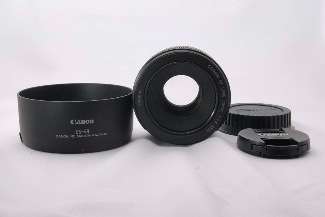 美品❣️一眼レフカメラ　単焦点レンズ Canon EF 50㎜ F1.8 STM