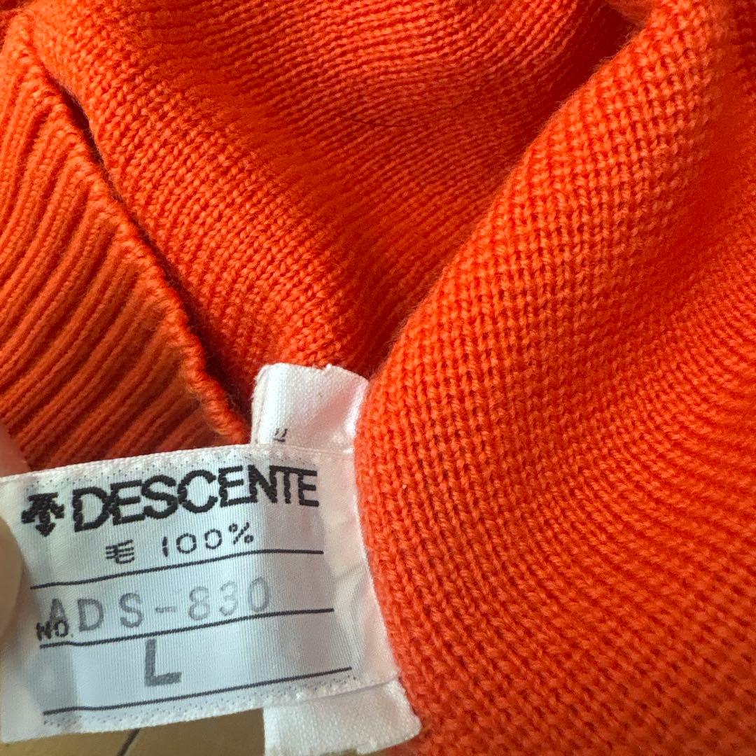 デサント社製 adidas アディダス ヘンリーネックニット