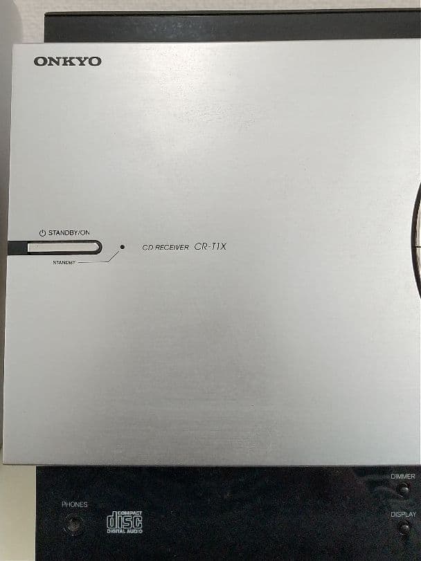 【ONKYO】コンポ CR-T1X (CD/ラジオ/iPodドック)