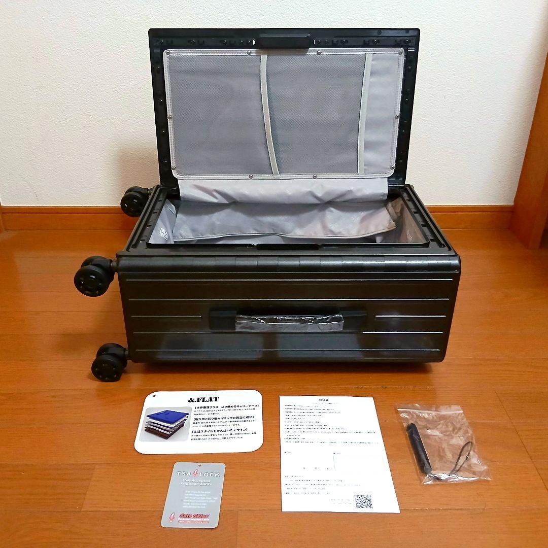 ✨未使用品✨　アンドフラット　折りたたみ　機内持ち込み　Sサイズ