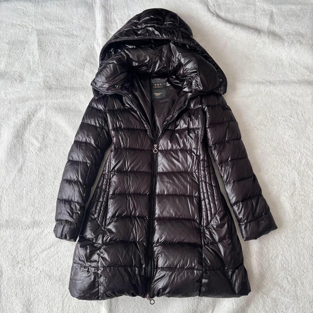 ✨️美品 TATRAS タトラス ダウンコート ブラウン Mサイズ ロング 茶