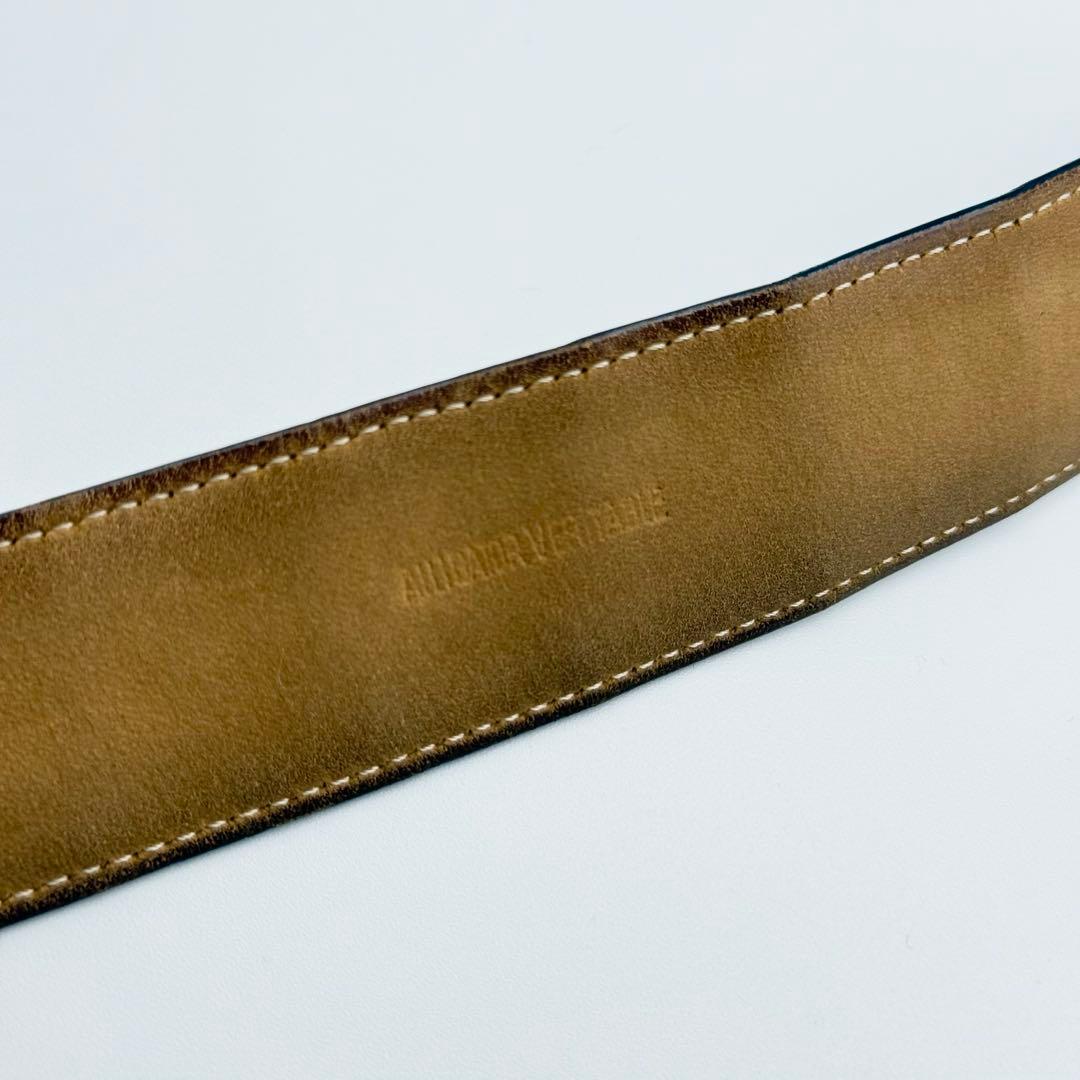 ✨良品✨カルティエ ベルト Cアロンジェ クロコ シルバー金具 メンズ ビジネス