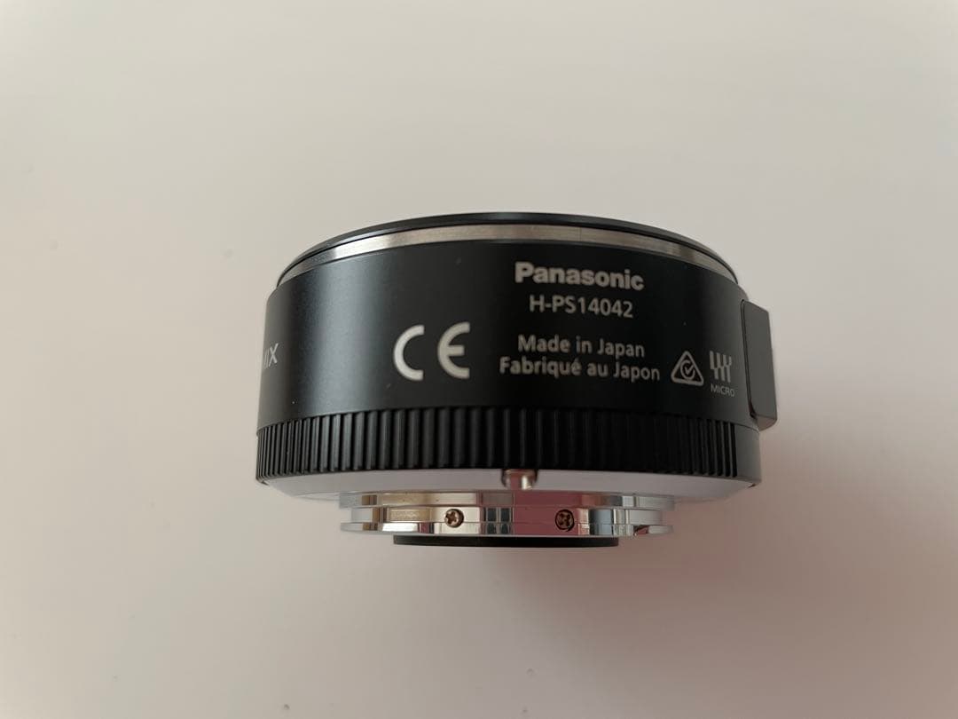 【美品】Panasonic LUMIX G H-PS14042 パワーズーム