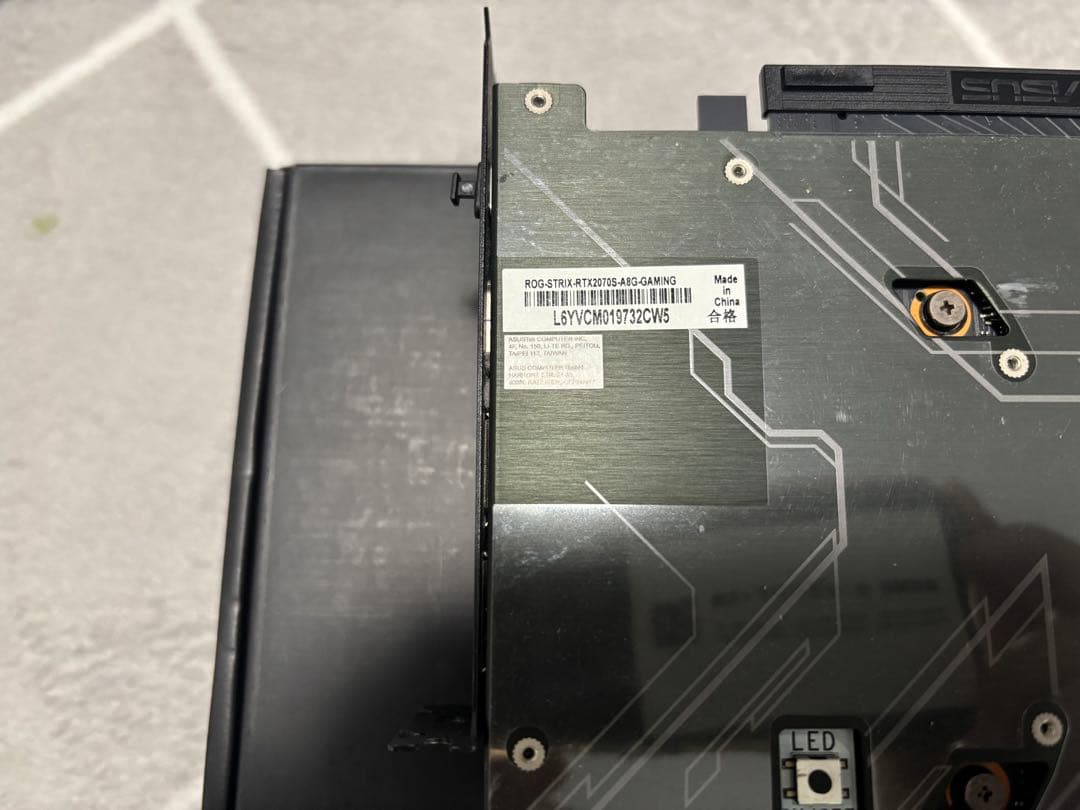 グラフィックボード・グラボ・ビデオカード ASUS ROG STRIX GeForce RTX 2070 SUPER