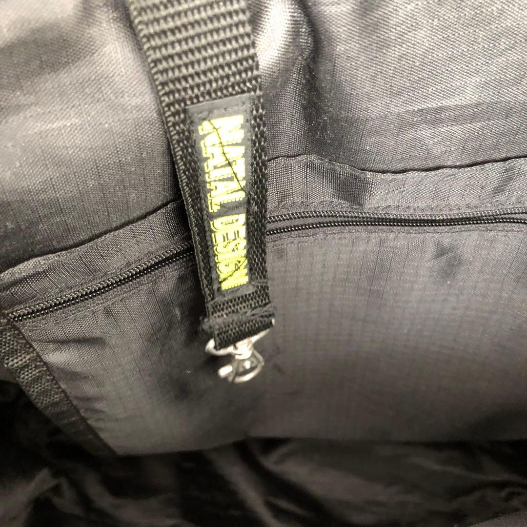 NATAL DESIGN　2WAYトートバッグリュックブラック黒ネイタルデザイン