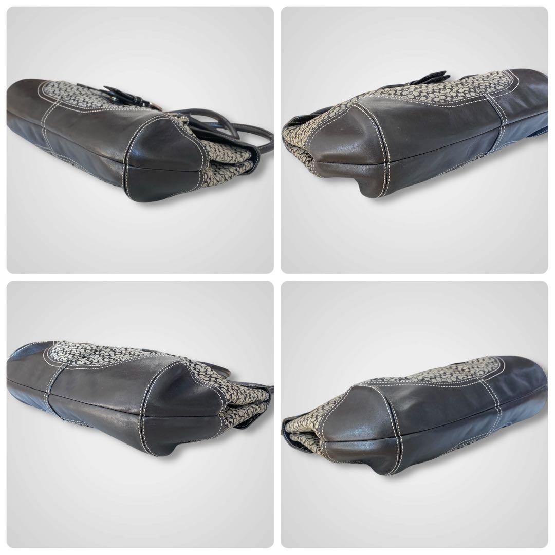 極美品 coach archive vintage old soho bag 黒