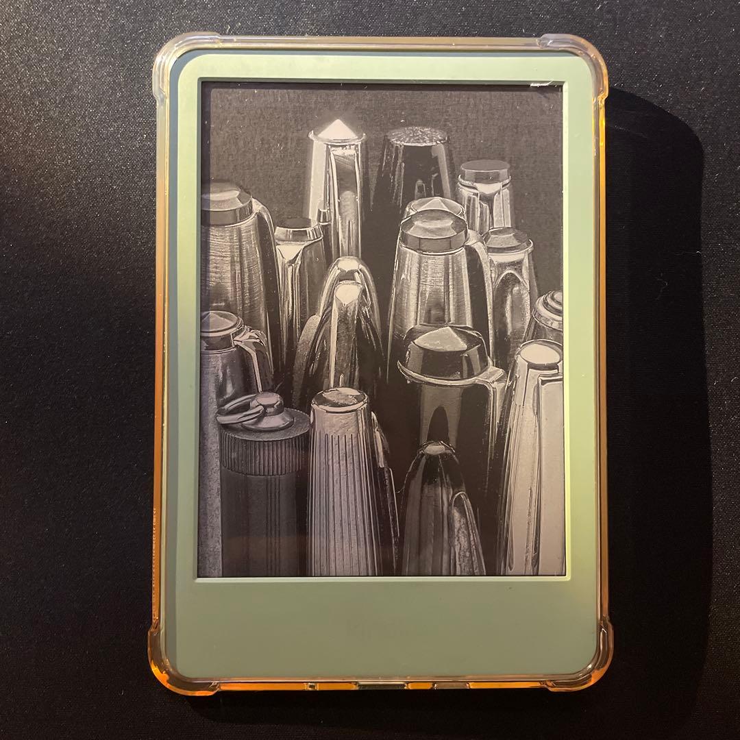 Kindle グリーン マッチャ本体＆ケース