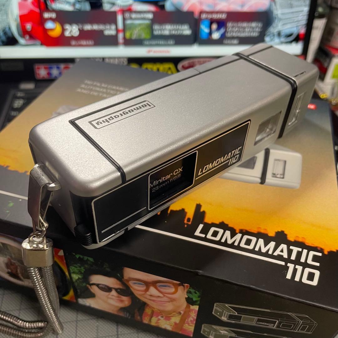 フィルムカメラ Lomomatic 110 Camera & Flash l