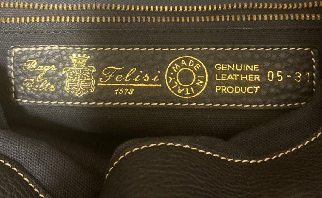 フェリージFelisiトートバッグ　ブラック
