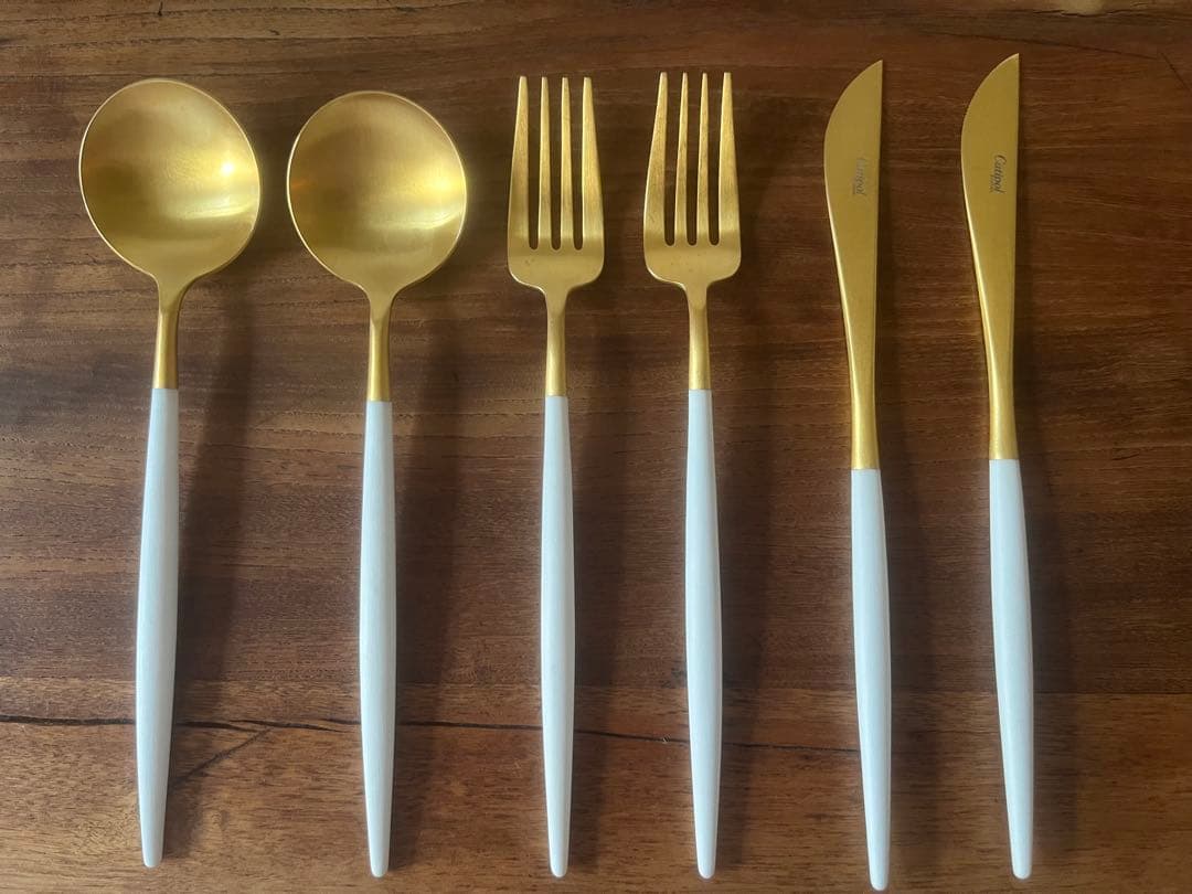 Culinar ゴールドカトラリーセット