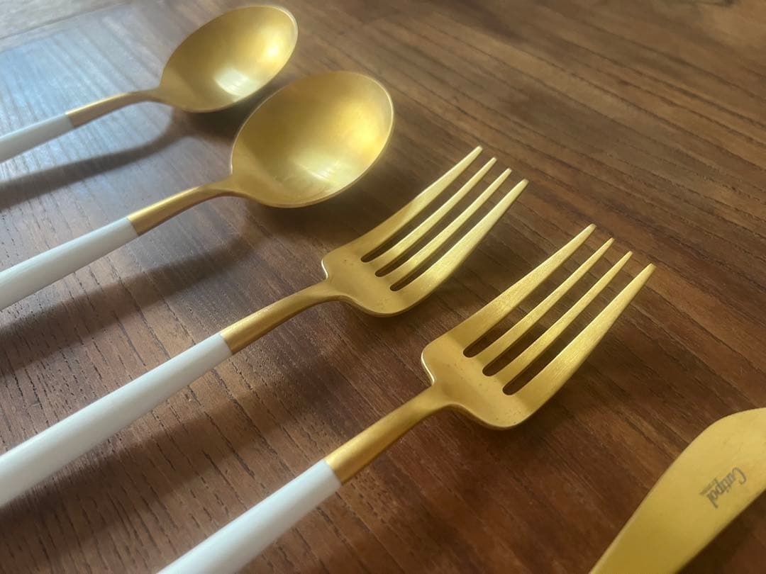 Culinar ゴールドカトラリーセット