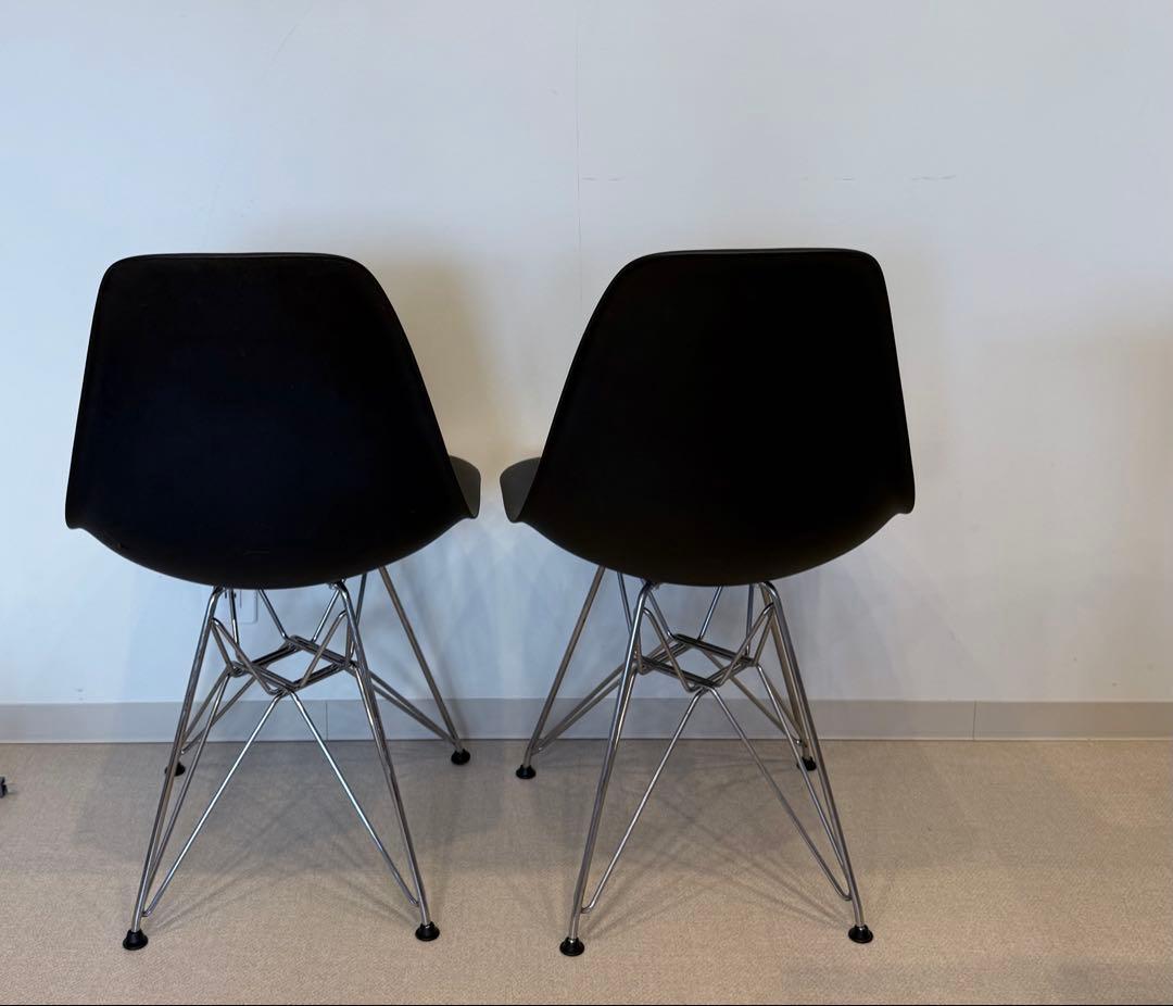 ま*様 イームズ　シェルチェア　ハーマンミラー黒　②