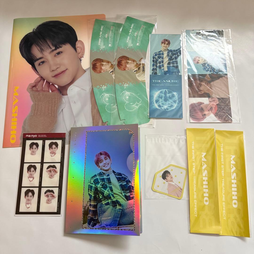 TREASURE MASHIHO グッズ まとめ トレカ 缶バッジ