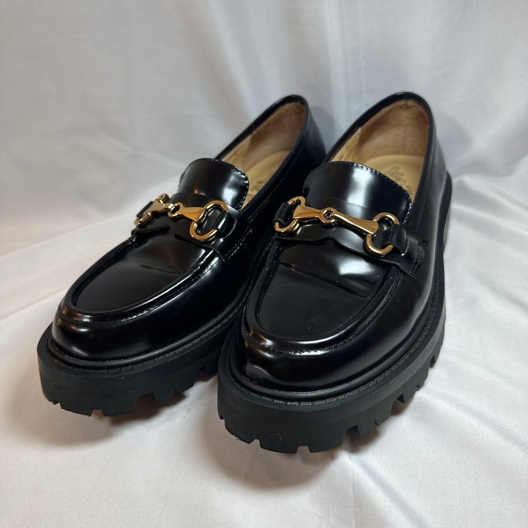 着用2回のみ◎ARTESANOS 厚底 ビットローファーFLORENTIC