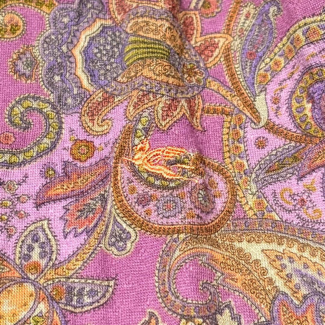 【未使用】エトロ ETRO 西川産業 パジャマ 上下セット ペイズリー