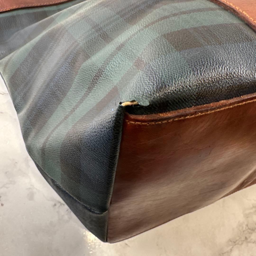 POLO RALPH LAUREN ポロラルフローレン 本革 ラージトートバッグ