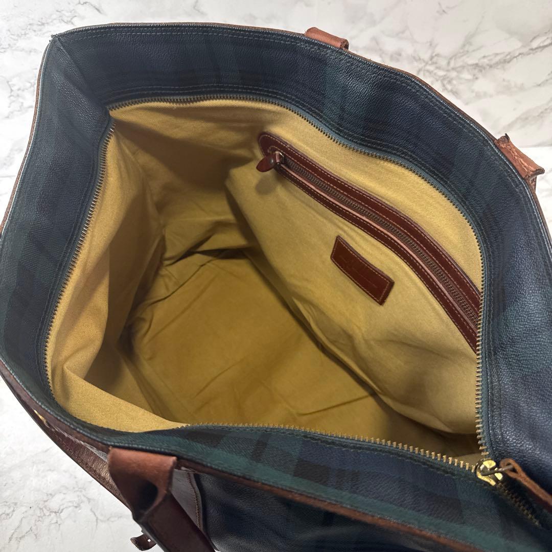 POLO RALPH LAUREN ポロラルフローレン 本革 ラージトートバッグ