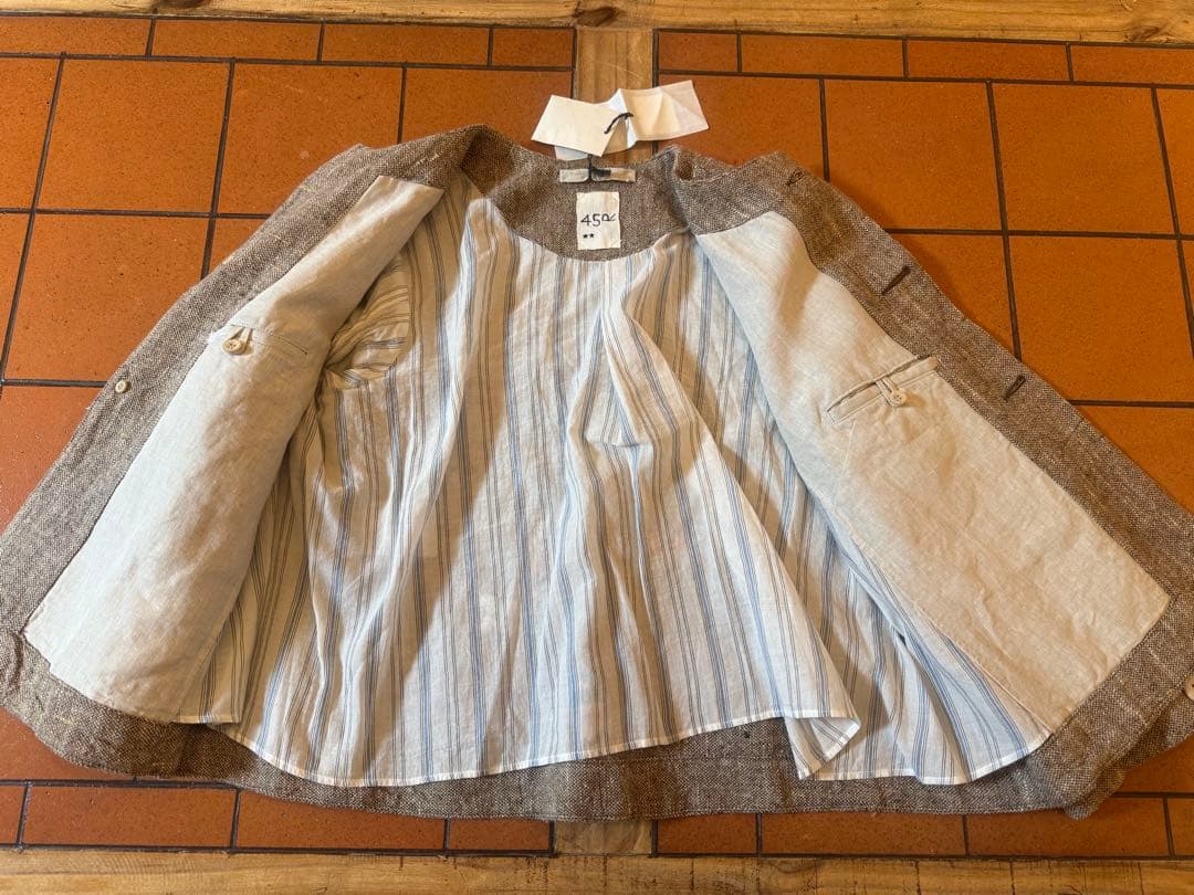 ♡ 45rpm 綿麻ツイード刺繍のジャケット♡