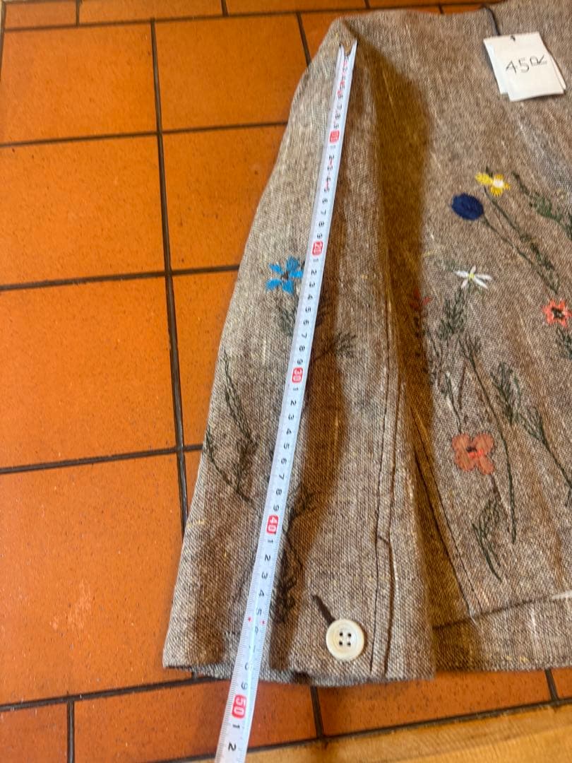 ♡ 45rpm 綿麻ツイード刺繍のジャケット♡