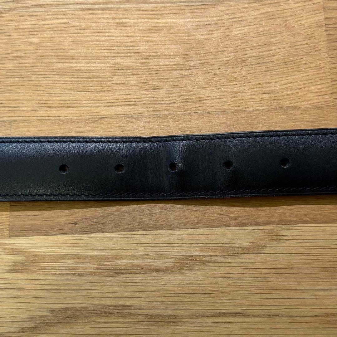 J.M. Weston 黒 レザー ベルト