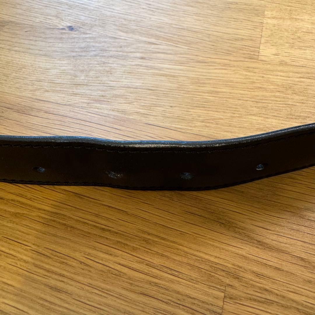 J.M. Weston 黒 レザー ベルト