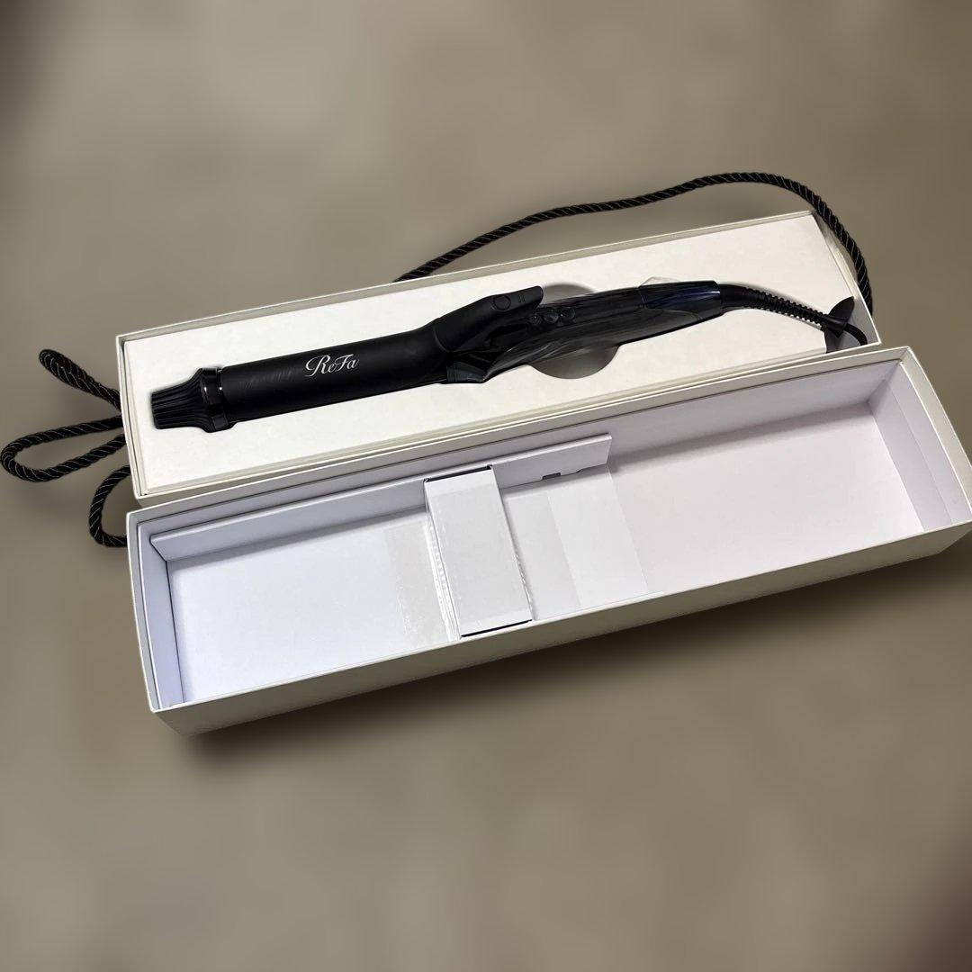 超美品 ReFa カールヘアアイロン ブラック　32mm