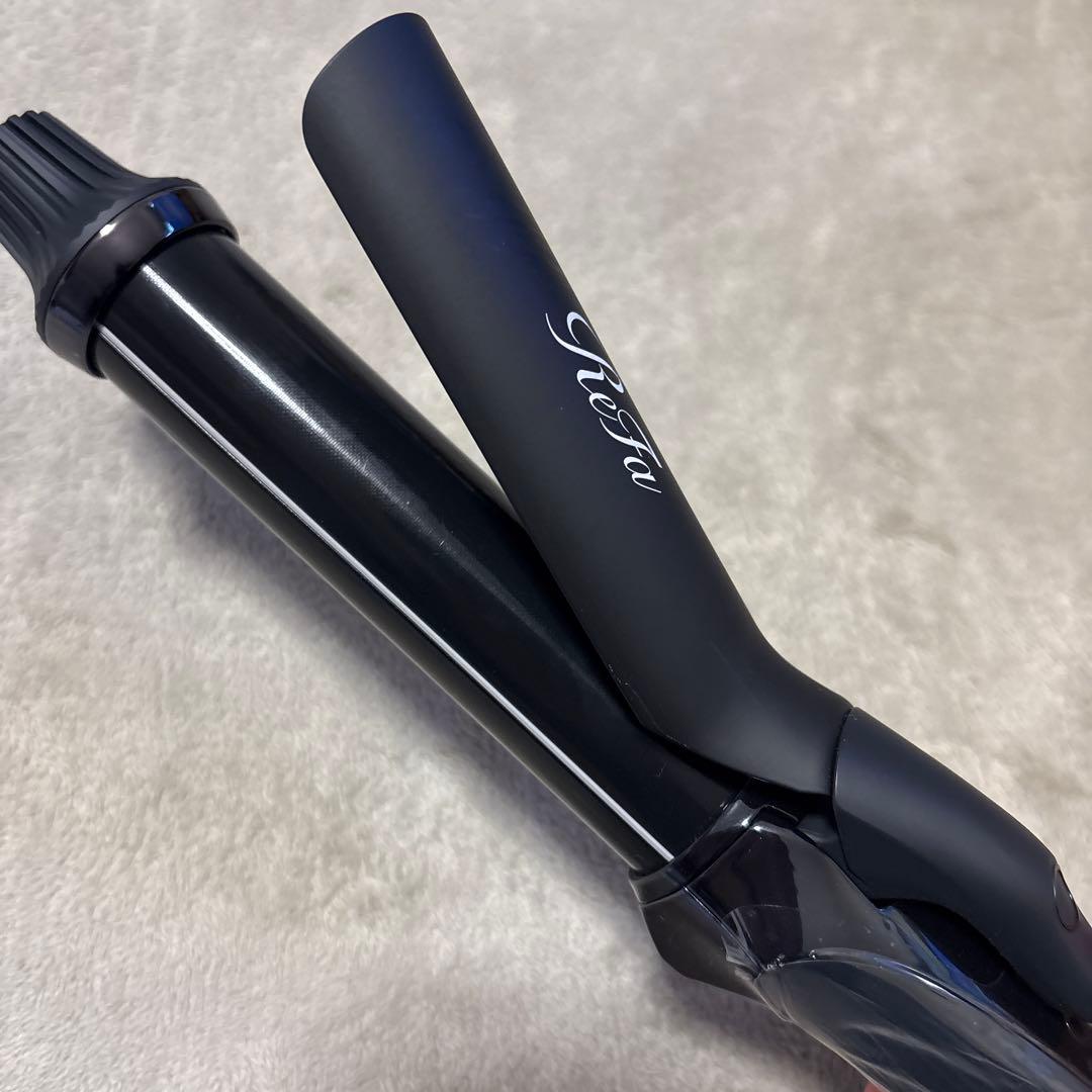 超美品 ReFa カールヘアアイロン ブラック　32mm
