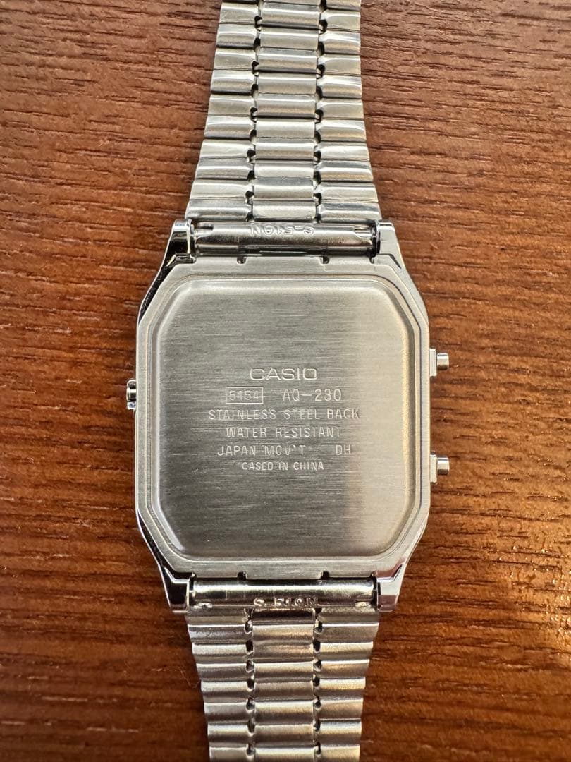 CASIO AQ-230A-2A2MQYJF ティファニー　ブルー