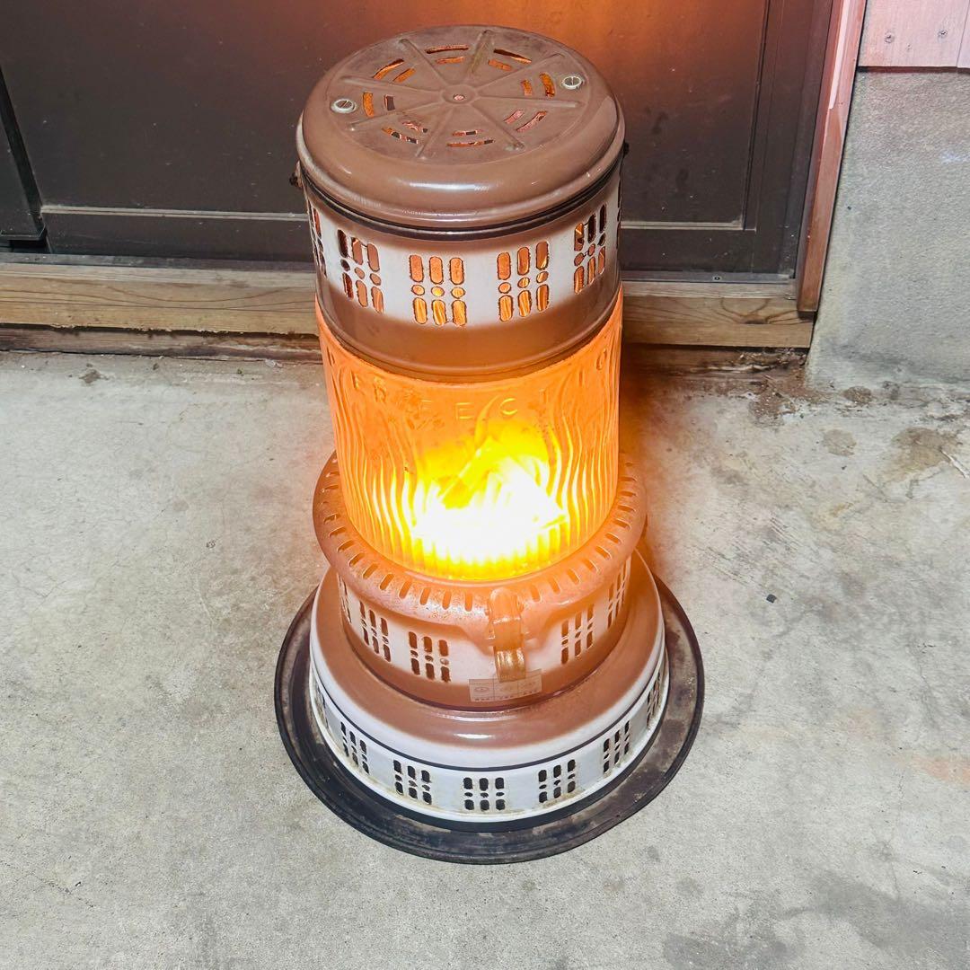 PERFECTION STOVE コンパクト石油ストーブ ブラウン 動作品