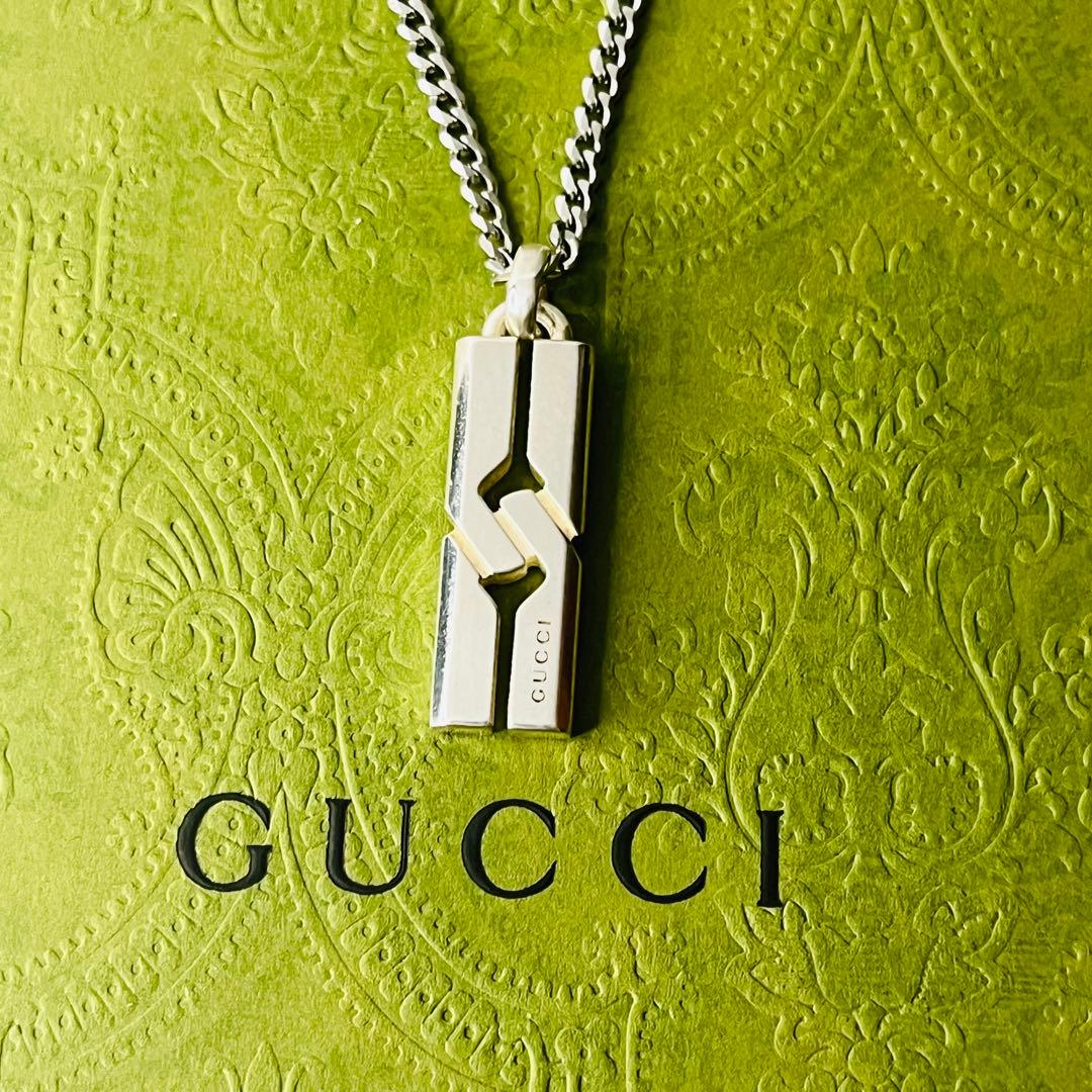 【美品✨】GUCCI ネックレス ノット インフィニティ シルバー925