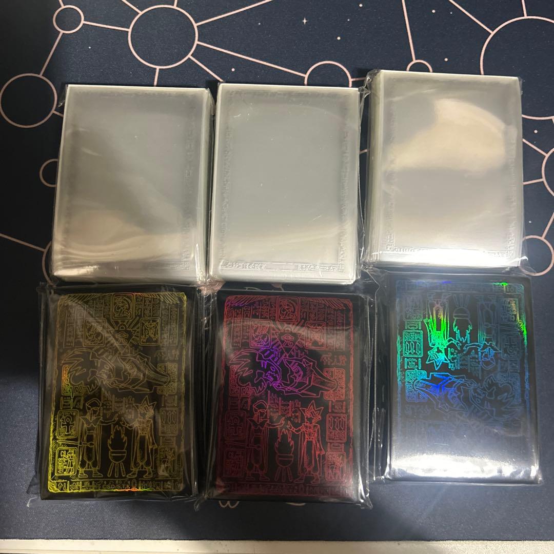 遊戯王　三幻神　スリーブ　3種　②