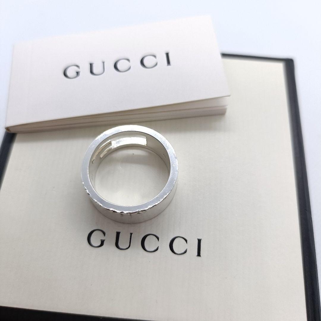 GUCCI✨️ リング　カットアウト　G 925 シルバー グッチ 19号