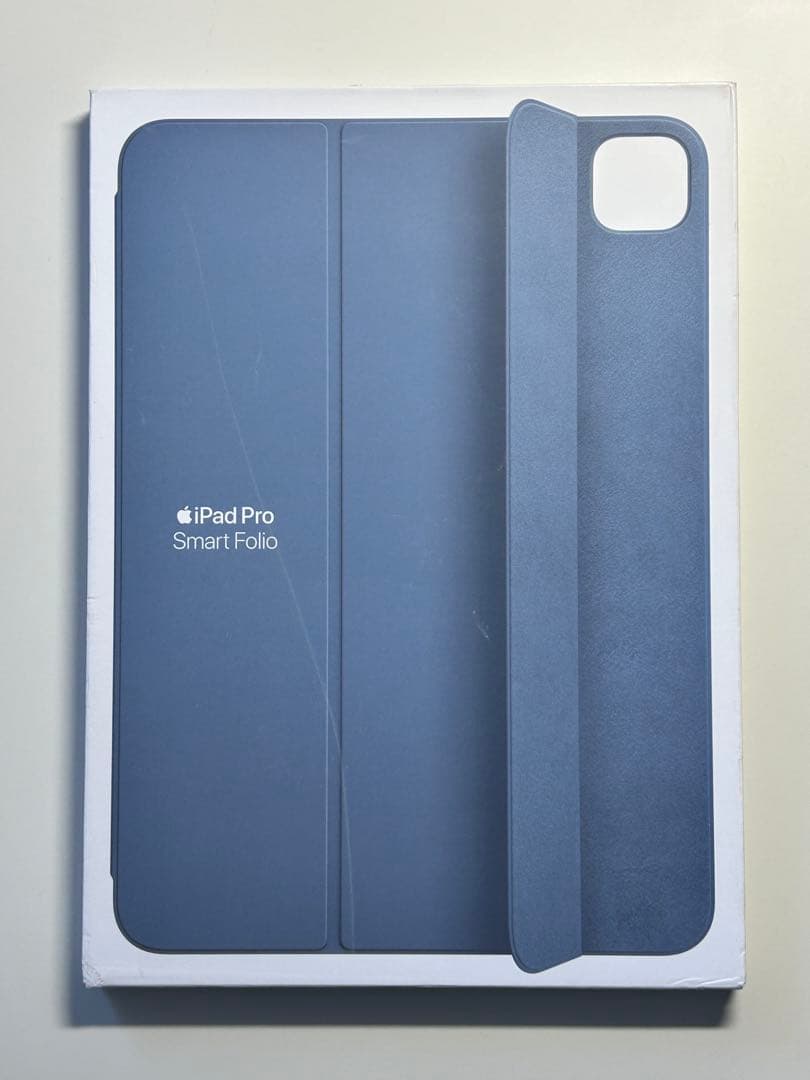 【新品】11インチ iPad Pro用スマートフォリオ・デニム①