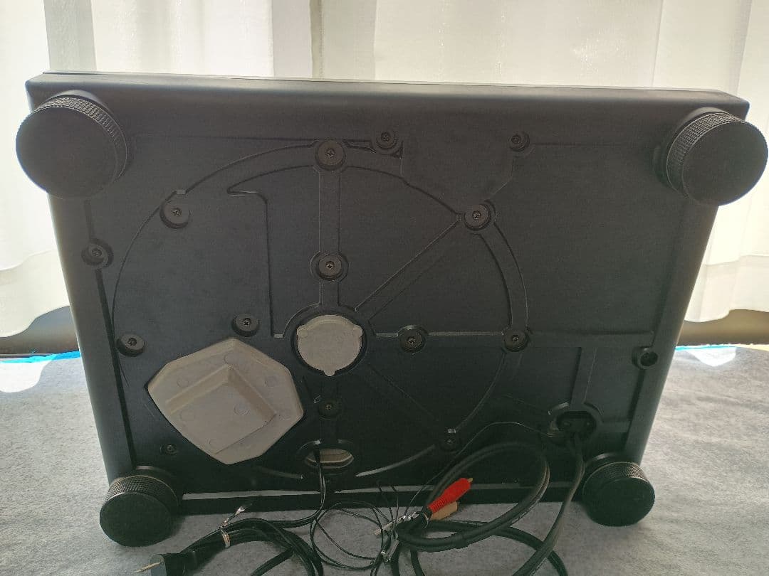 Technics SL-1200MK3D ターンテーブル シルバー カバー付き