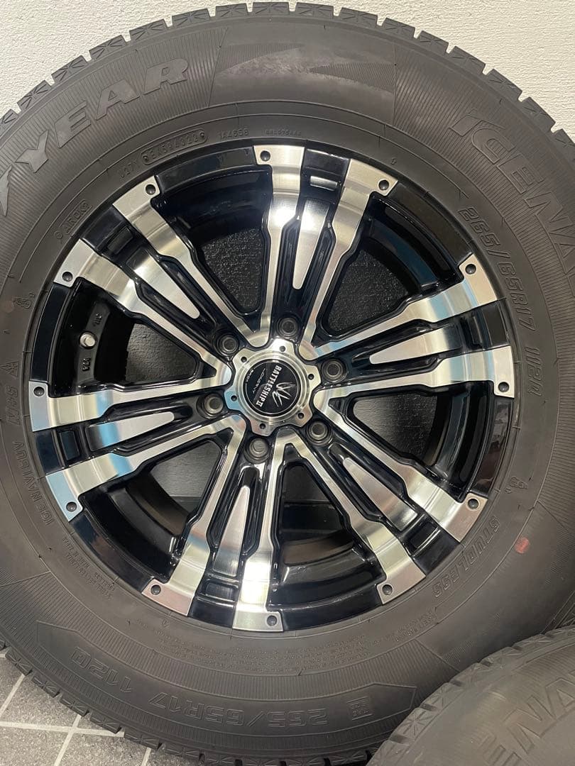 プラド150後期に！バトルシップⅡ 17インチスタッドレスタイヤセット