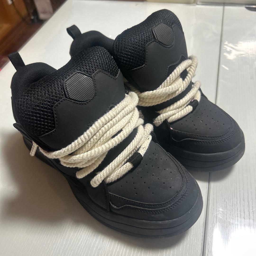 【ZARA】スケートロープスニーカー 27cm でか靴 箱無し