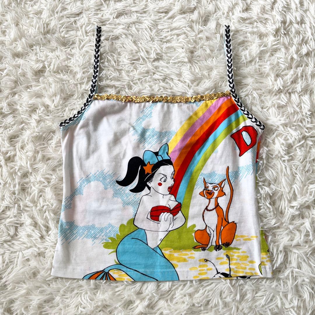 クリスチャンディオール　キャミソール　マーメイド　ガリアーノ期　スパンコール