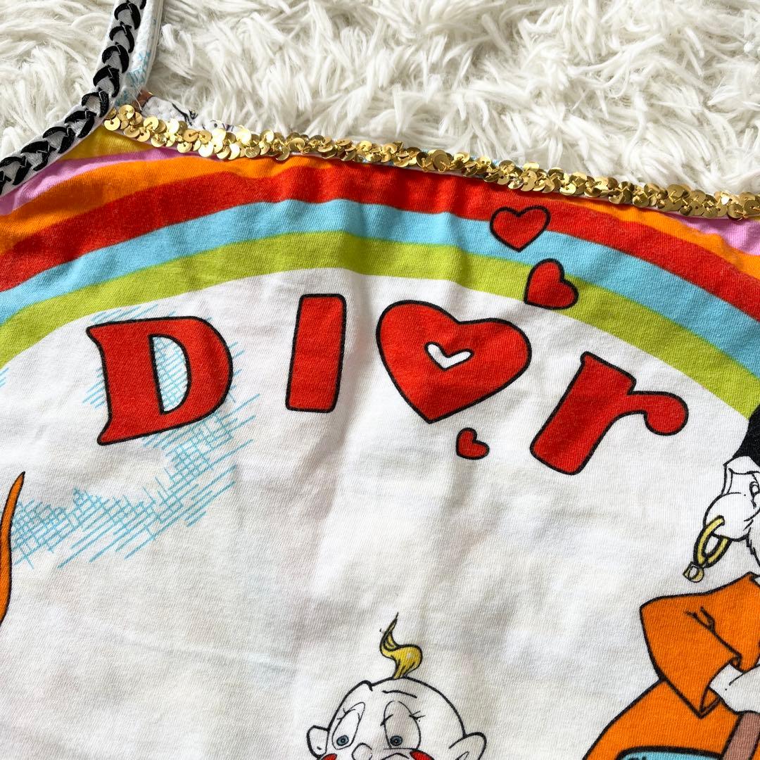 クリスチャンディオール　キャミソール　マーメイド　ガリアーノ期　スパンコール