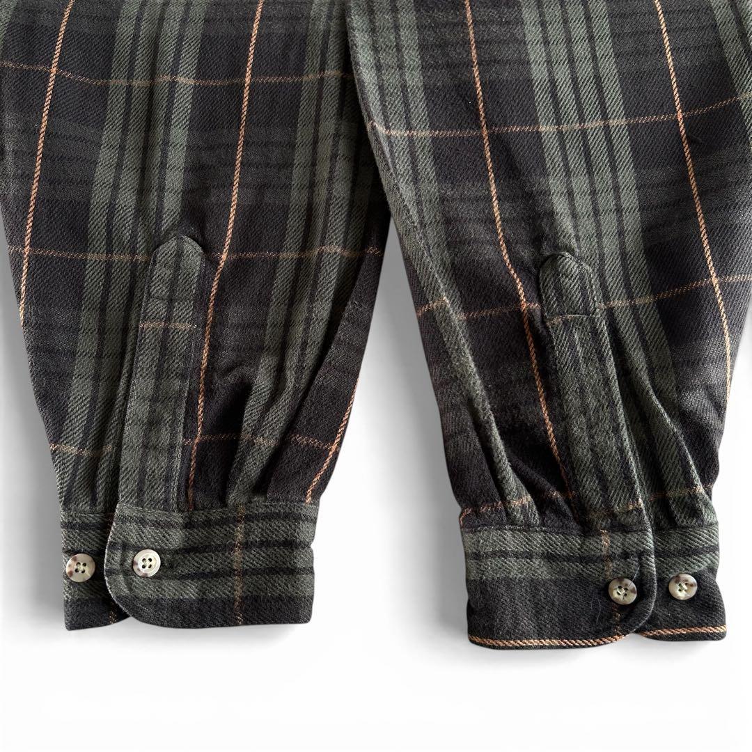 激レア 3XL カーハート ヘビーネルシャツ 厚手 肉厚 チェック USA製