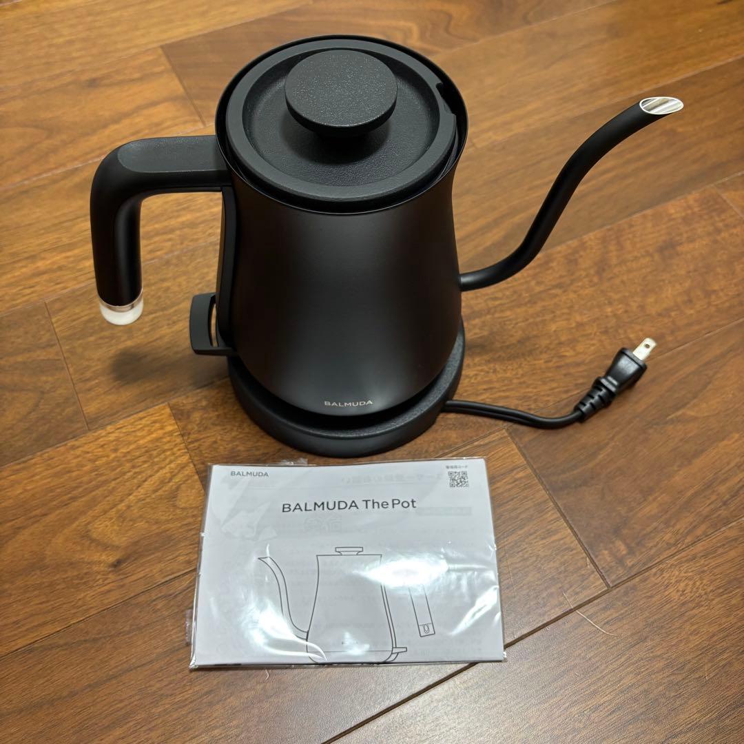 バルミューダ　ケトル　BALMUDA The Pot KPT01JP-BK
