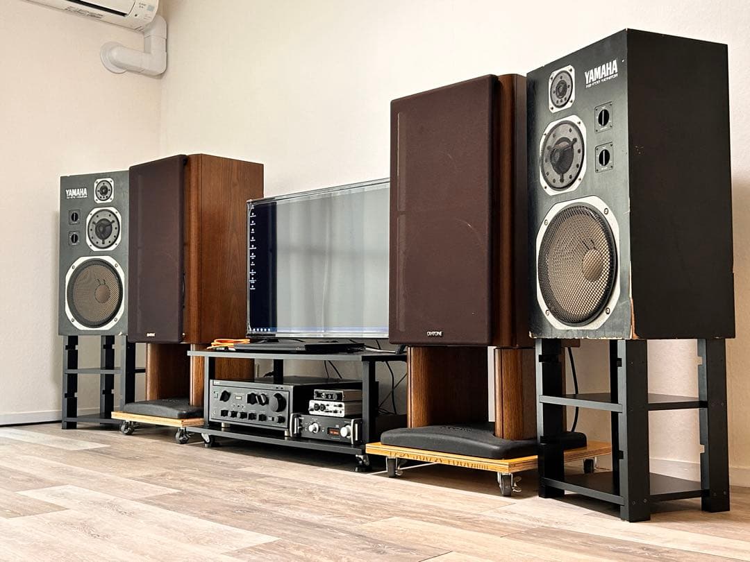 スピーカースタンド（黒）