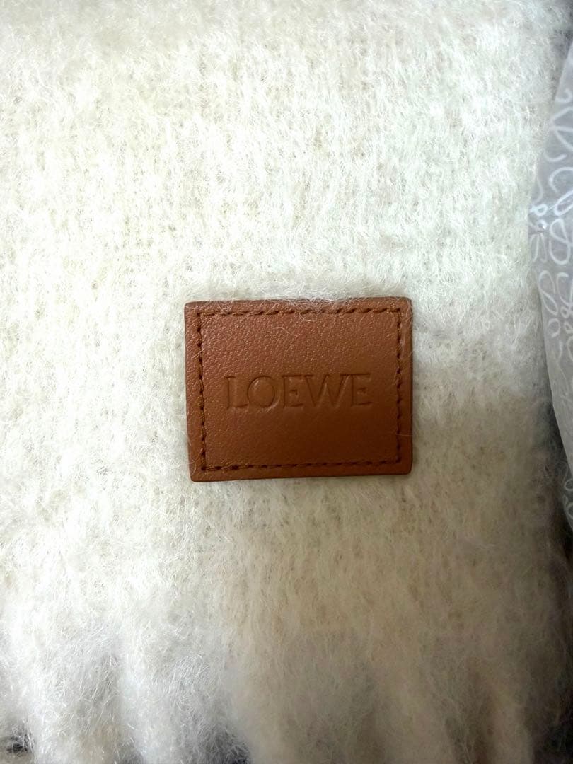 LOEWE スカーフ（モヘア&ウールブレンド）