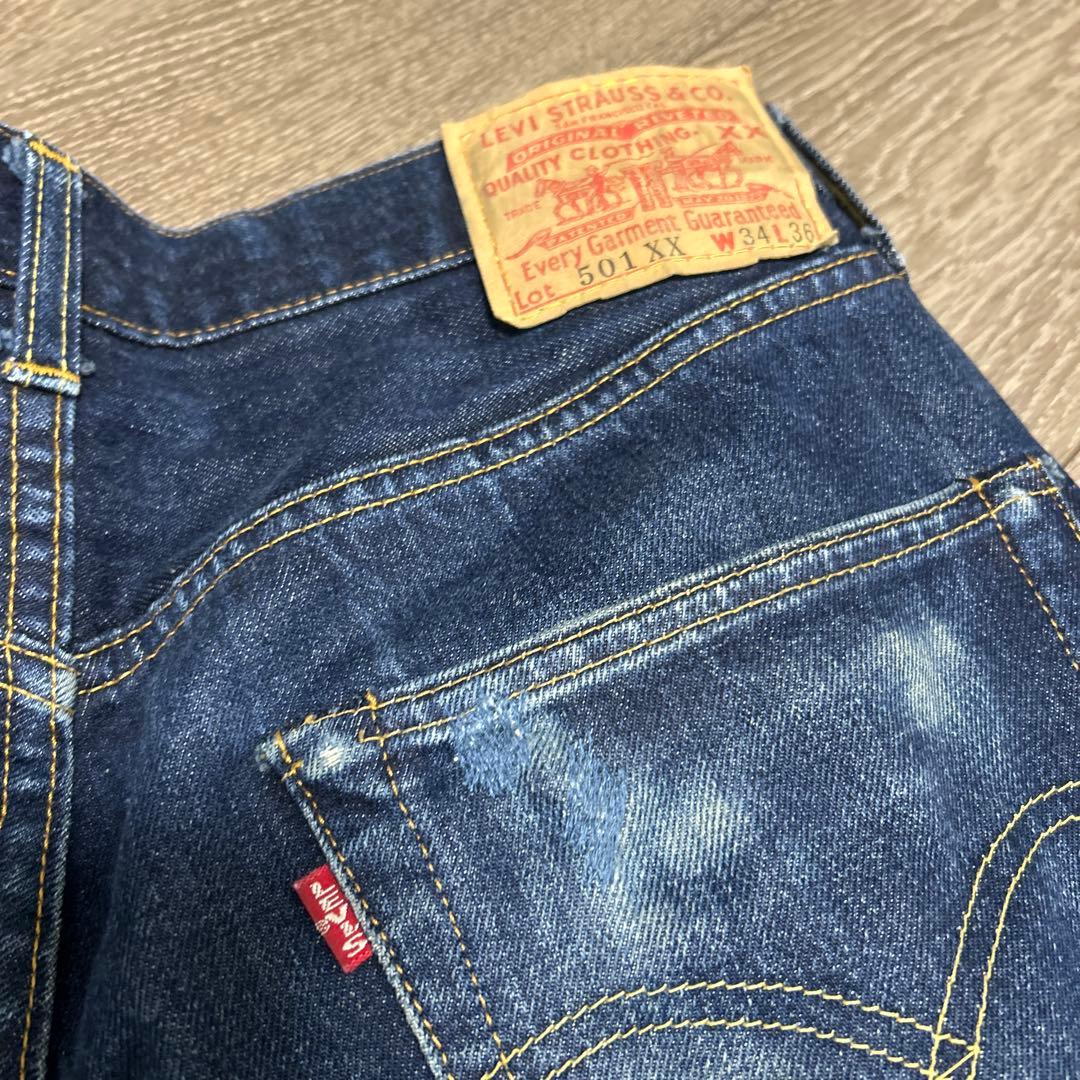 濃紺90s リーバイス501XX BIGE バレンシア USA製