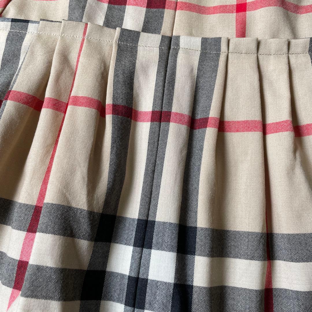 BURBERRY 大柄ノバチェックワンピース