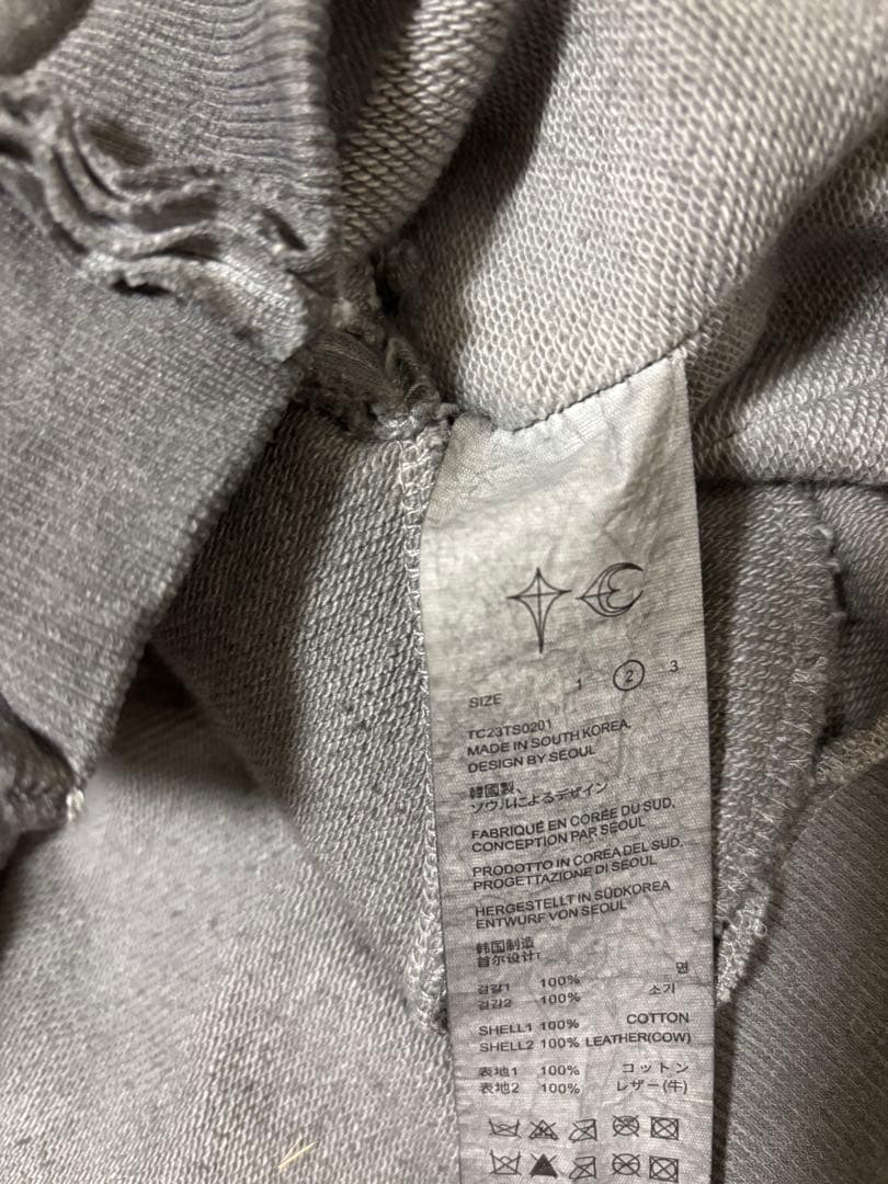 サイズ2 Thug club Gladiator Zip up Hoodie