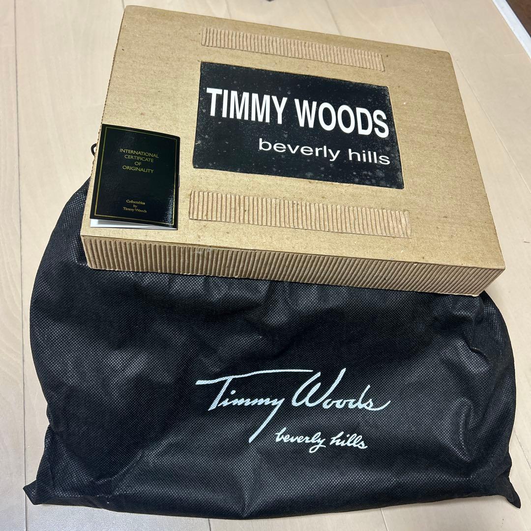 ティミーウッズ　木製ハンドバッグ