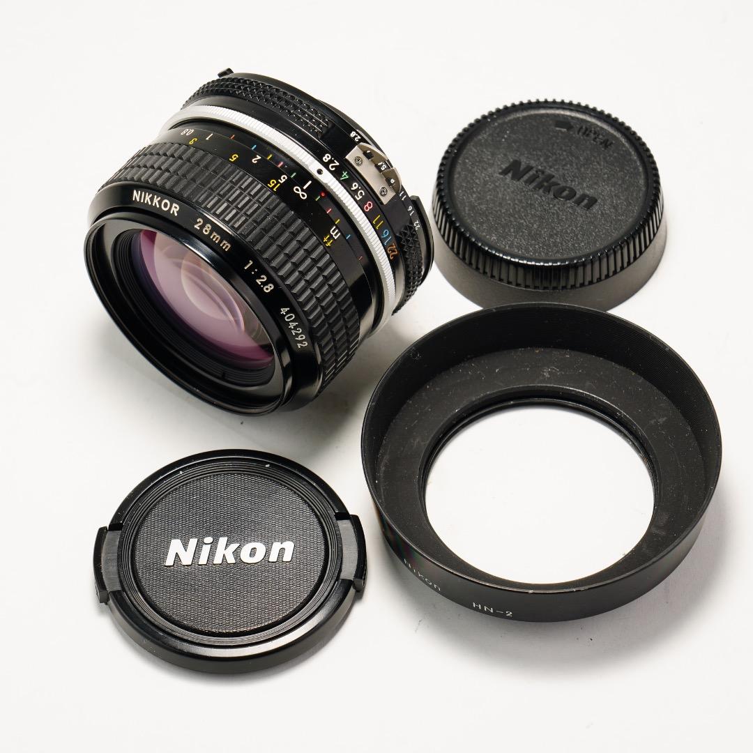 【極美品】動作◎ Nikon Ai Nikkor 28mm F2.8 292