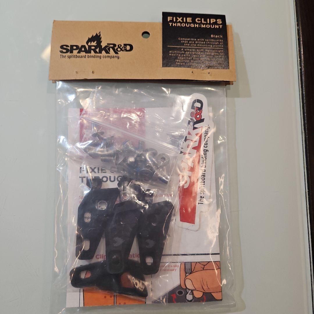 スノーボード SPARK R&D FIXIE CLIPS THROUGH-MOUNT