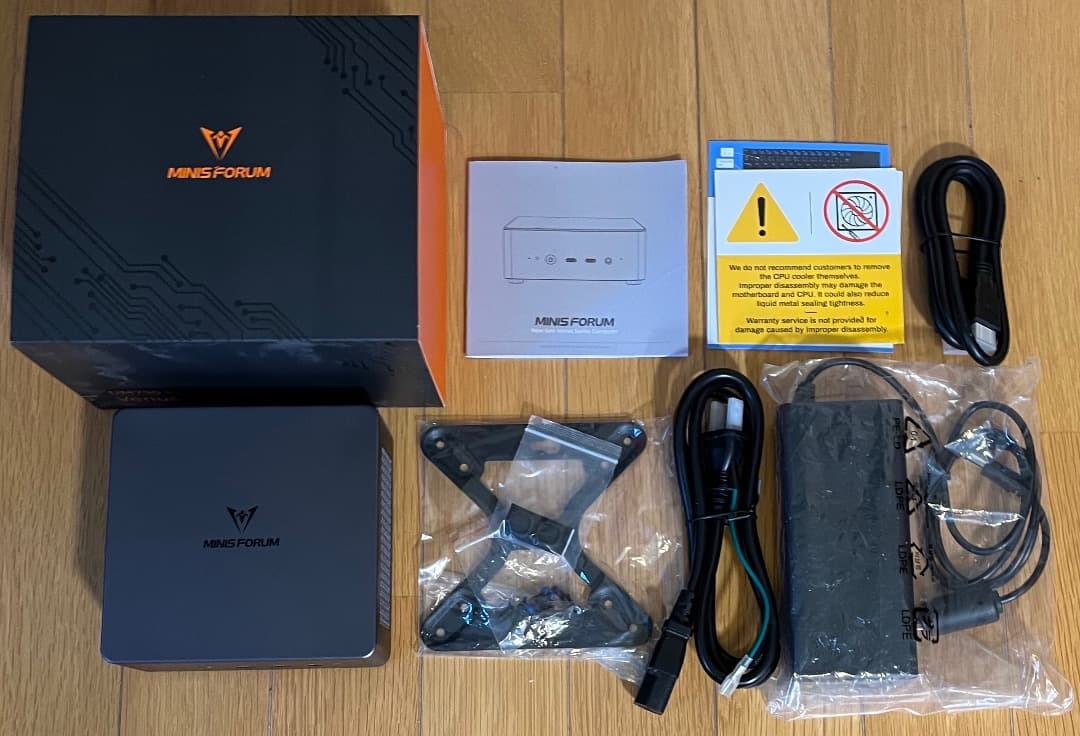 ミニPC MINISFORUM UM790Pro Ryzen 9 32GB/1TB